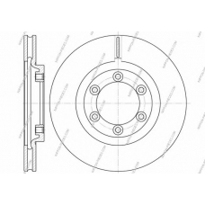 S330G04 NPS Тормозной диск