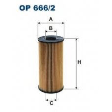 OE666/2 FILTRON Масляный фильтр