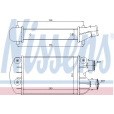96701 NISSENS Интеркулер