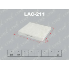 LAC-211 LYNX Cалонный фильтр