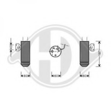 8345302 DIEDERICHS Осушитель, кондиционер