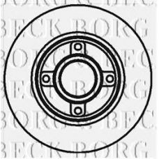 BBD5796S BORG & BECK Тормозной диск