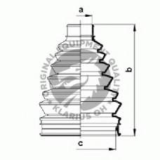 QJB916 QH Benelux Комплект пылника, приводной вал