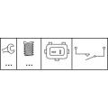 6DD 010 966-021 HELLA Выключатель, привод тормоза (механизм газораспреде