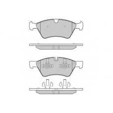12-1279 E.T.F. Комплект тормозных колодок, дисковый тормоз