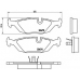 P 06 009 BREMBO Комплект тормозных колодок, дисковый тормоз