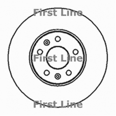 FBD151 FIRST LINE Тормозной диск