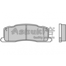 1083-1102J ASHUKI Комплект тормозных колодок, дисковый тормоз