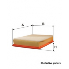 EAF3597.10 OPEN PARTS Воздушный фильтр