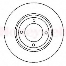 561688B BENDIX Тормозной диск