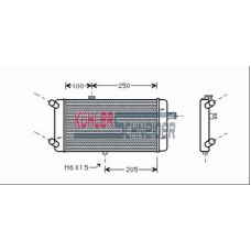 5017101 KUHLER SCHNEIDER Радиатор, охлаждение двигател