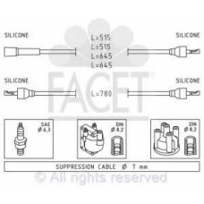 4.8509 FACET Комплект проводов зажигания