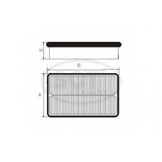 SB 987 SCT Воздушный фильтр
