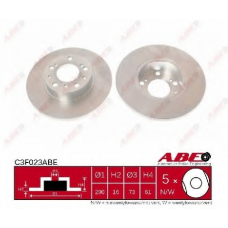 C3F023ABE ABE Тормозной диск
