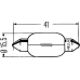 8GM 002 091-251 HELLA Лампа накаливания, фонарь указателя поворота; ламп