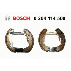 0 204 114 509 BOSCH Комплект тормозных колодок