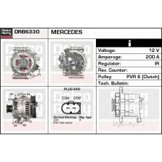 DRB6330 DELCO REMY Генератор