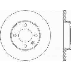 BDR1574.10 OPEN PARTS Тормозной диск