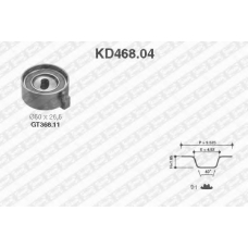 KD468.04 SNR Комплект ремня грм