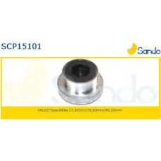 SCP15101 SANDO Ременный шкив, генератор