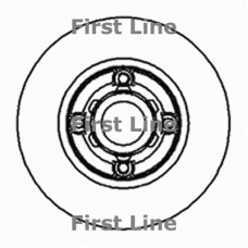 FBD813 FIRST LINE Тормозной диск