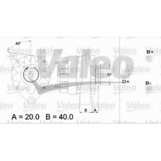 433416 VALEO Генератор