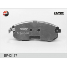 BP43137 FENOX Комплект тормозных колодок, дисковый тормоз