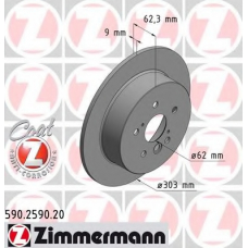590.2590.20 ZIMMERMANN Тормозной диск