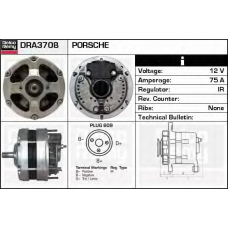 DRA3708 DELCO REMY Генератор