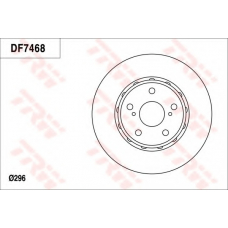 DF7468 TRW Тормозной диск