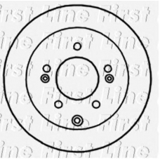 FBD1889 FIRST LINE Тормозной диск