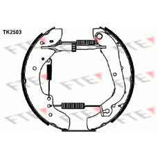 TK2503 FTE Комплект тормозных колодок