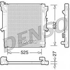 DRM45035 DENSO Радиатор, охлаждение двигателя