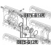 0875-G12R FEBEST Ремкомплект, тормозной суппорт