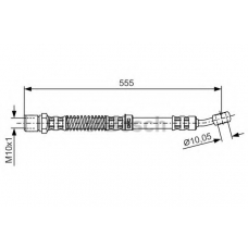 1 987 481 144 BOSCH Тормозной шланг