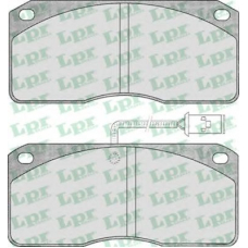 05P500 LPR Комплект тормозных колодок, дисковый тормоз