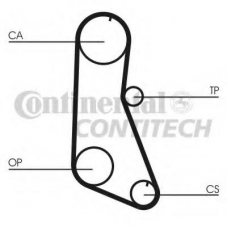 CT716 CONTITECH Ремень ГРМ