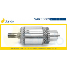 SAR35009.0 SANDO Якорь, стартер