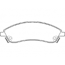 MDB2377 MINTEX Комплект тормозных колодок, дисковый тормоз