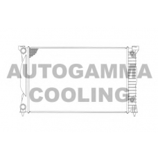 103372 AUTOGAMMA Радиатор, охлаждение двигателя