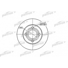 PBD1543 PATRON Тормозной диск