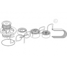 207 902 TOPRAN Водяной насос + комплект зубчатого ремня