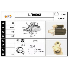 LR9003 SNRA Стартер