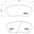 P 30 053 BREMBO Комплект тормозных колодок, дисковый тормоз