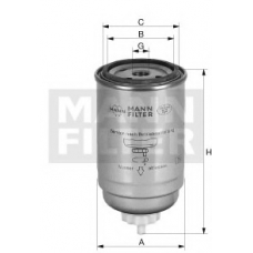 WK 950/22 MANN-FILTER Топливный фильтр