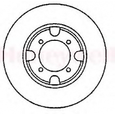 561579B BENDIX Тормозной диск