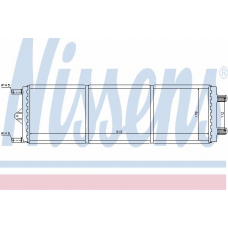 61209 NISSENS Радиатор, охлаждение двигателя
