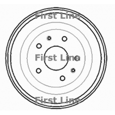 FBR998 FIRST LINE Тормозной барабан