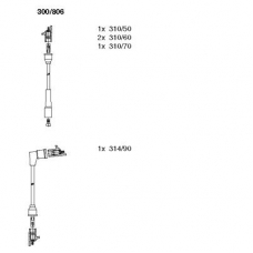 300/806 BREMI Комплект проводов зажигания