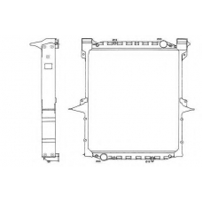 51528 NRF Радиатор, охлаждение двигателя